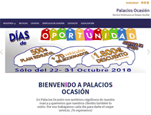 Tablet Screenshot of palaciosocasion.com